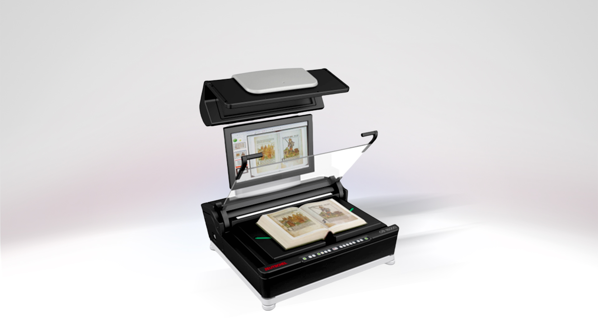 賽數(shù)OS16000非接觸式書(shū)刊掃描儀